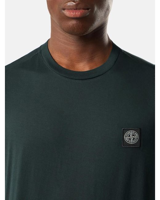 Stone Island Green 2100027 T-Shirt for men