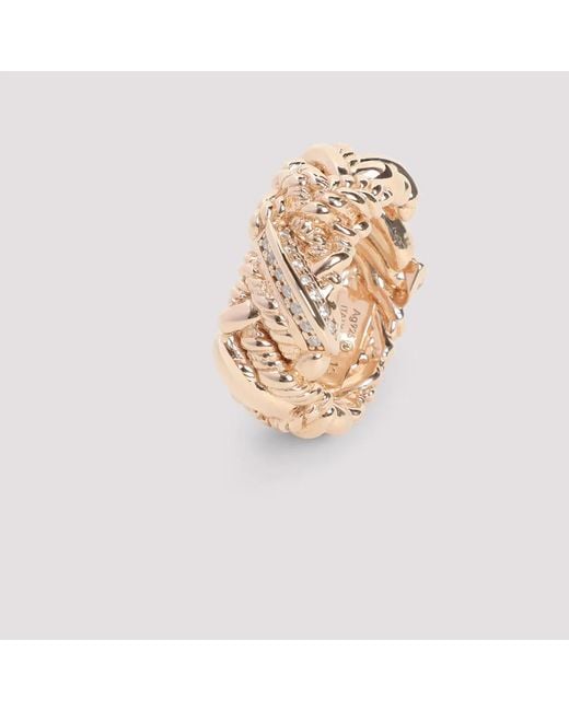Bottega Veneta White Ring