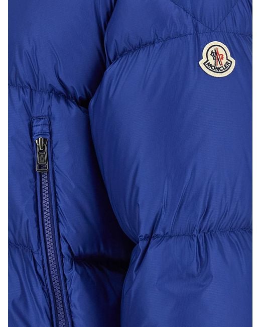 Moncler Blue 'Rivau' Down Jacket for men