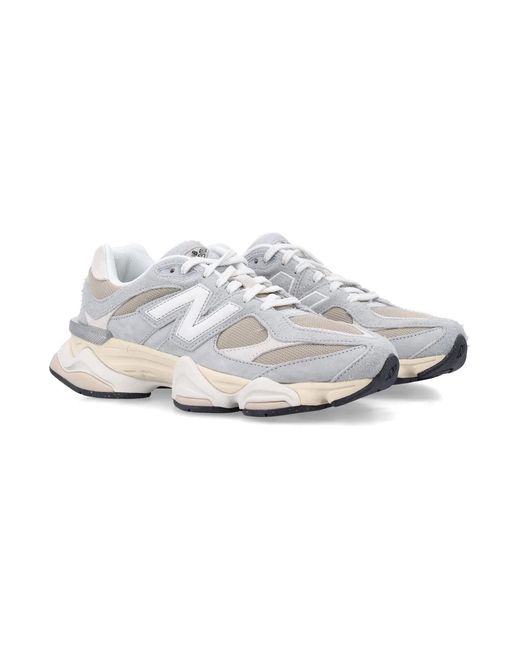 New Balance White 9060 Sneakers