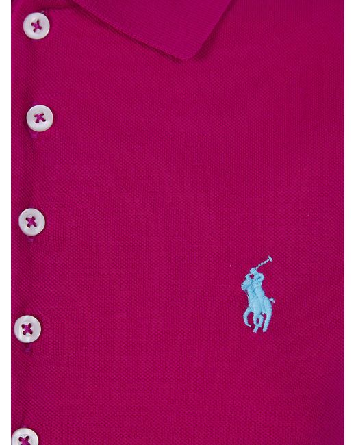 Polo Ralph Lauren Pink "Julie" Short Sleeves Polo Shirt