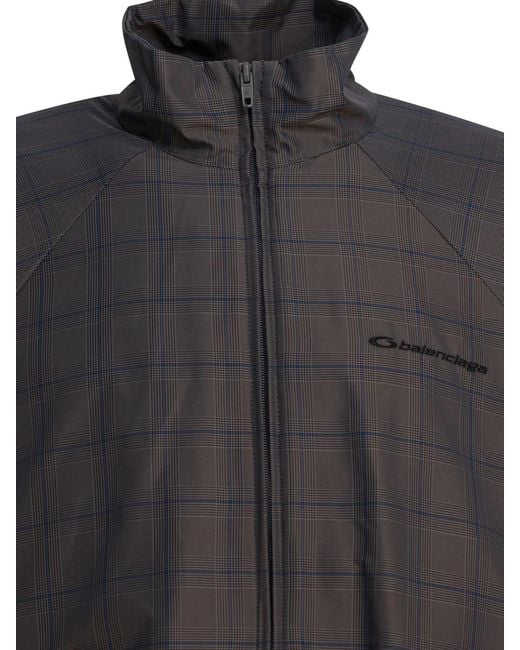 Balenciaga Black Nylon Jacket for men