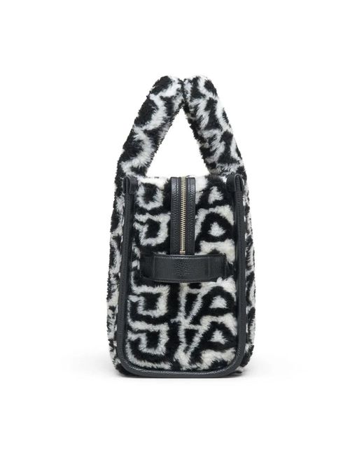 Marc Jacobs Black The Monogram Teddy Medium Tote Bag