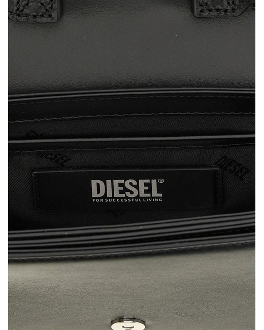 DIESEL Black '1Dr' Shoulder Bag
