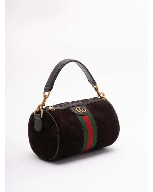 Gucci Black Silk Alfa Mini Bag Clutch for men