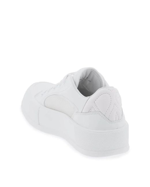 McQueen White Deck Sneakers