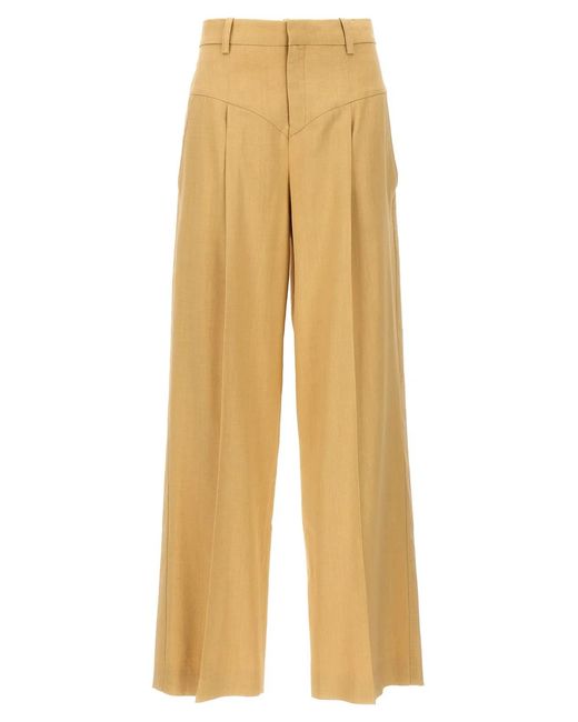 Isabel Marant Natural 'Staya' Pants