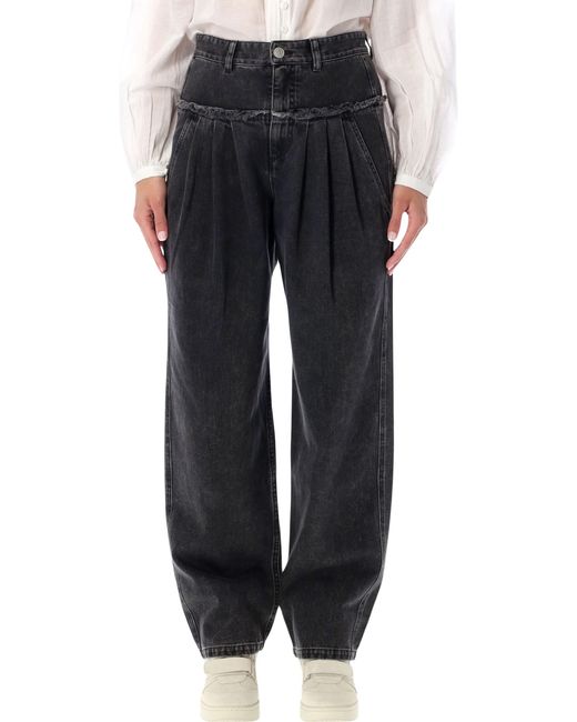 Isabel Marant Black Isabel Marant Etoile Iniza Loose Light Den