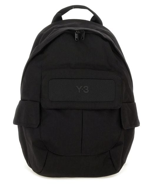Y-3 Black 3 Nylon Backpack