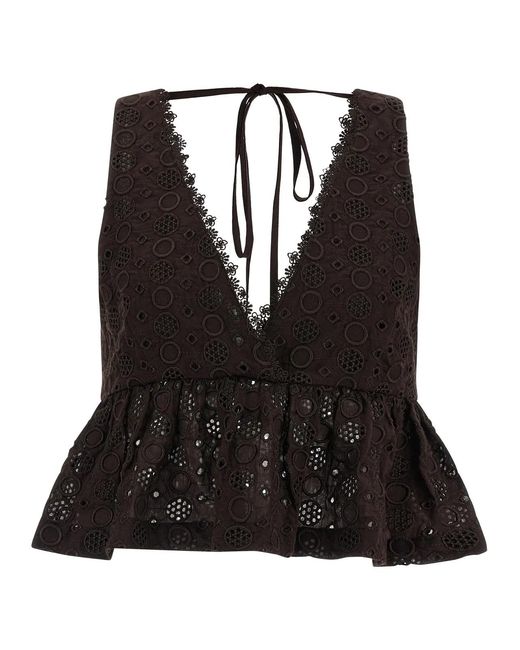 Pinko Black 'Kiersten' Top