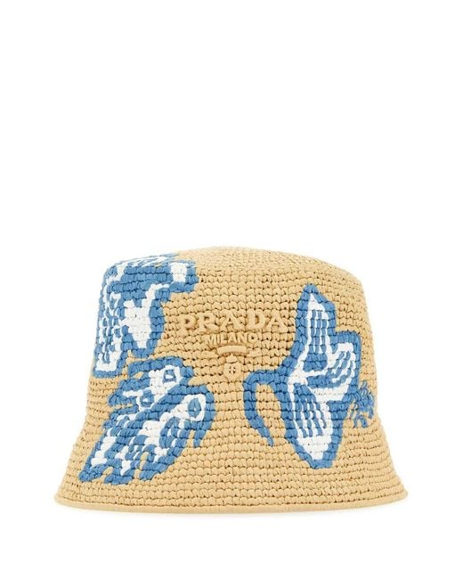 Prada Natural Cappello