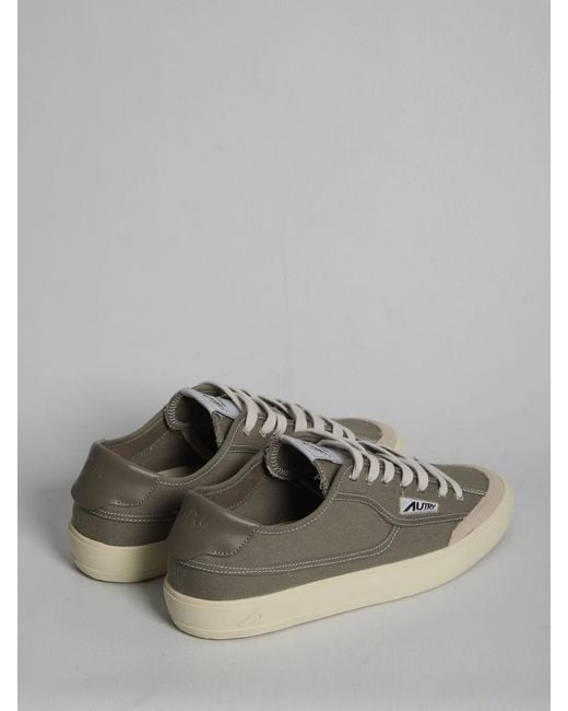 Autry Gray Windscape Low Sneakers for men