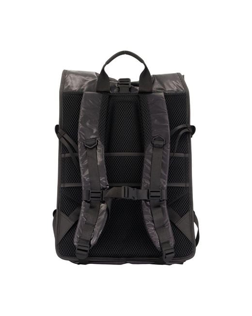 Rains Black Sibu Shield W3 Rucksack