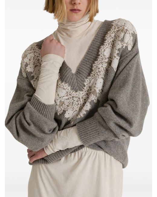 Alberta Ferretti Gray Maglia