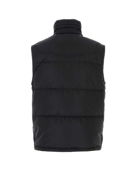 Moncler Black Evans Vest for men