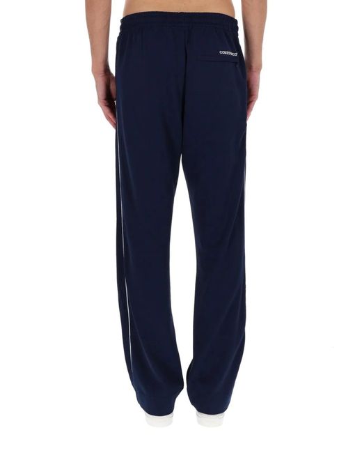 Casablanca Blue Piquet Track Pants for men
