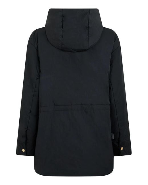 Max Mara Black S Max Mara Padded Jacket With Hood