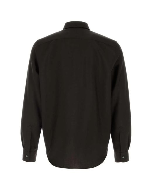 Jil Sander Black Shirt 240 for men