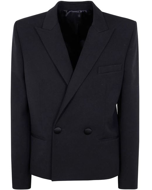 Balmain Black Gdp 2 Btn Spencer Jacket for men