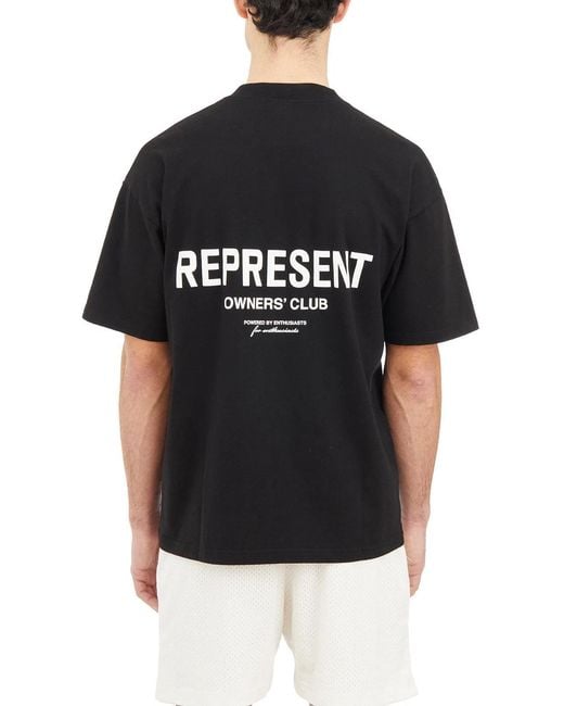 Represent Black Owners Club T-Shirt for men