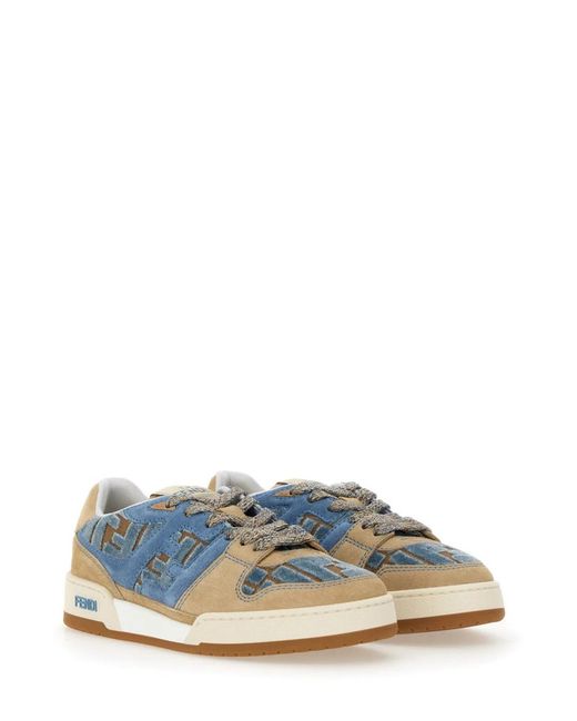 Fendi Blue "Match" Sneaker