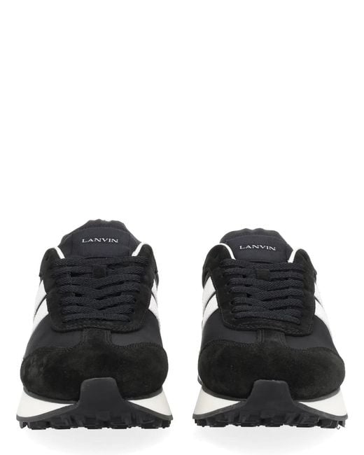 Lanvin Black Sneaker "Bumpr"