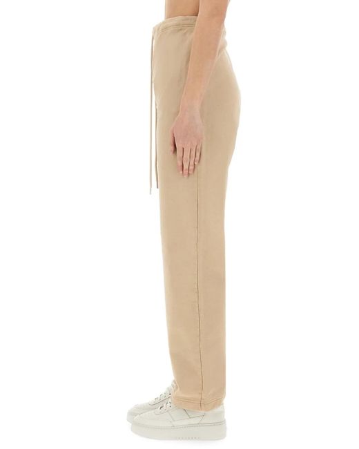 Moschino Natural Cotton Trousers