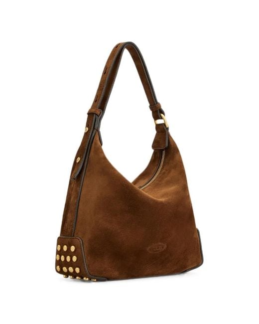Tod's Brown Gmt Sacca Mini