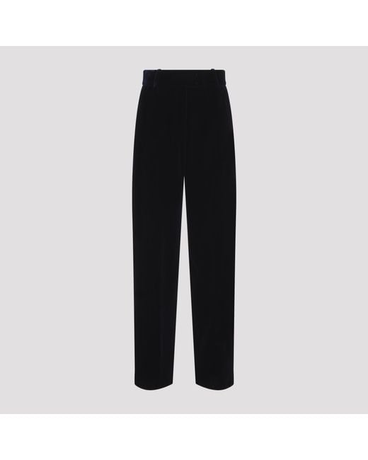Giorgio Armani Black Night Sky Velvet Trousers