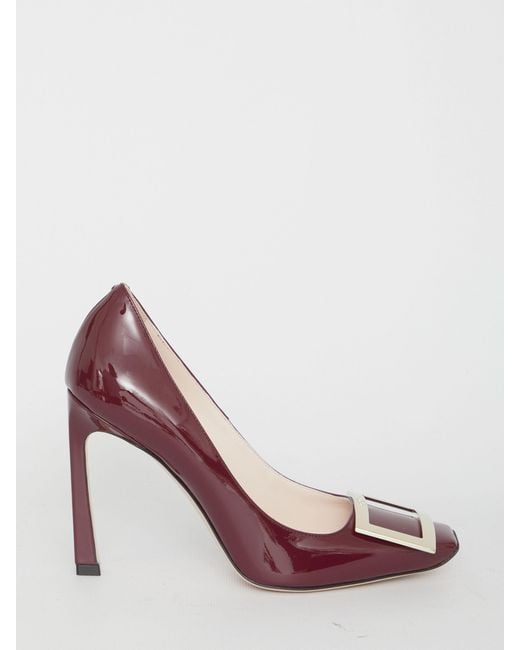 Roger Vivier Pink Belle Vivier Trompette Pumps