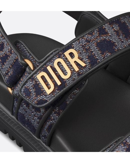 Dior Blue Act Sandals