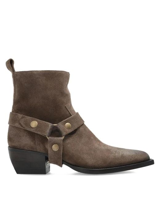 Golden Goose Deluxe Brand Brown Suede Footwear