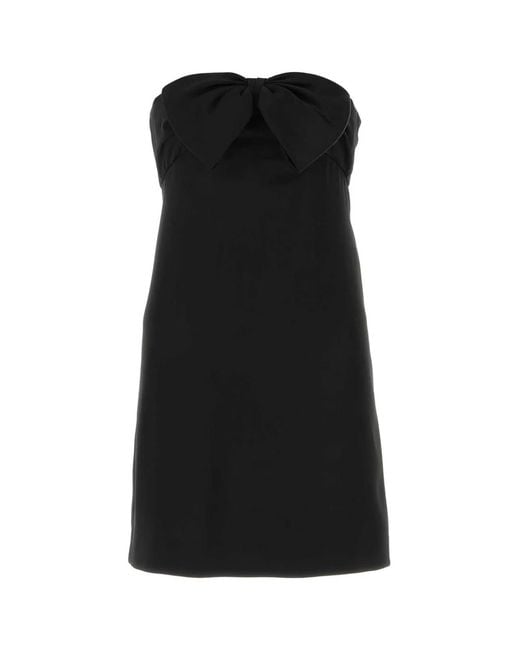 Saint Laurent Black Short Dresses