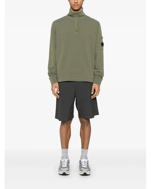 C P Company Green C.P.Company Cotton Sweatshirt for men