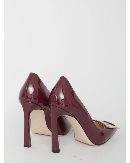Roger Vivier Pink Belle Vivier Trompette Pumps