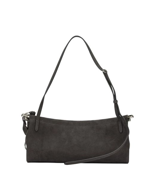Alaïa Black Alaia "Le Click East West" Medium Shoulder Bag