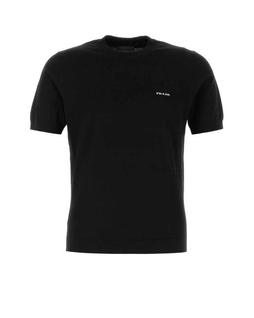 Prada Black Maglieria for men