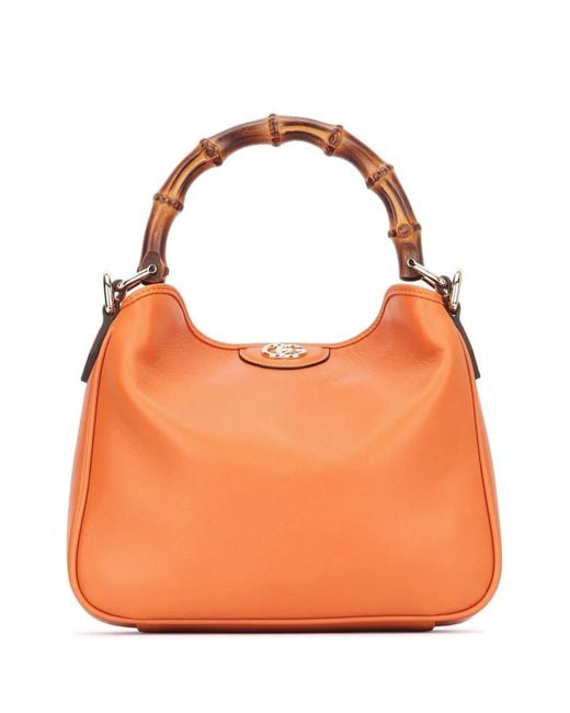 Gucci Orange Bag With Removable Shoulder Strap