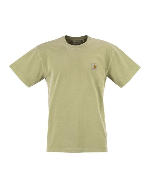 Carhartt Green T-Shirt With Square Label