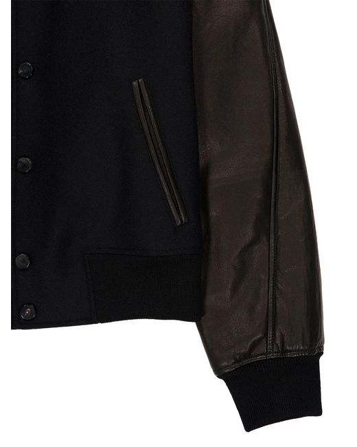 Givenchy Black Mix Material Jacket For for men
