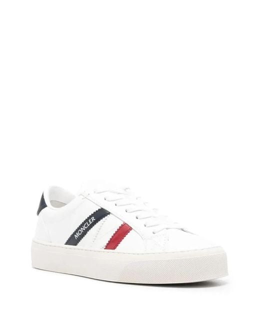 Moncler White Monaco2 Sneaker