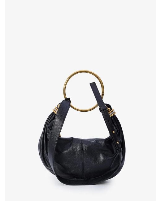 Chloé Blue Bracelet Leather Hobo-Bag