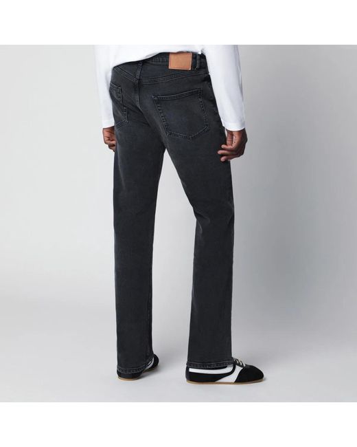 Jeanerica Blue Vintage-Effect Casual Jeans for men