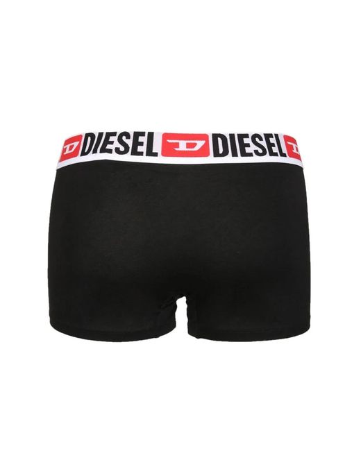 DIESEL Black Cotton Underwear for men