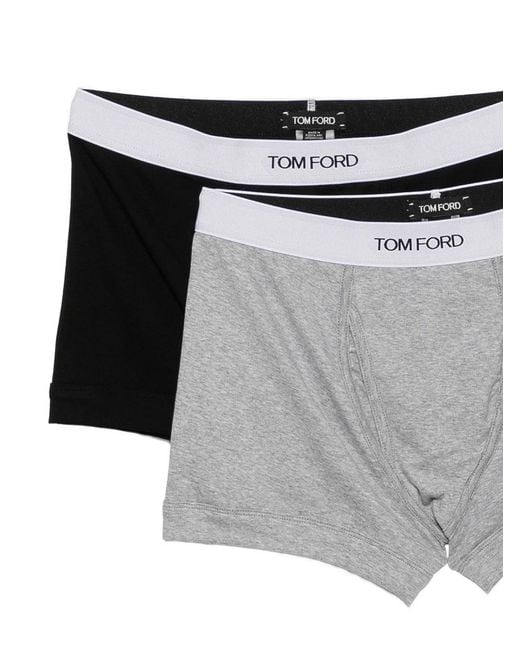Tom Ford White Set Da 2 Boxer for men
