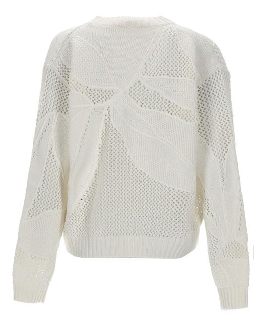Max Mara White Maglia