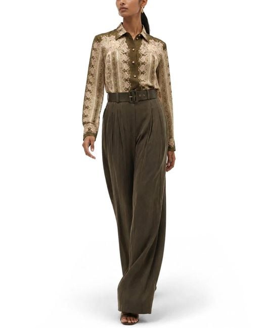 Zimmermann Brown Camicia Luna
