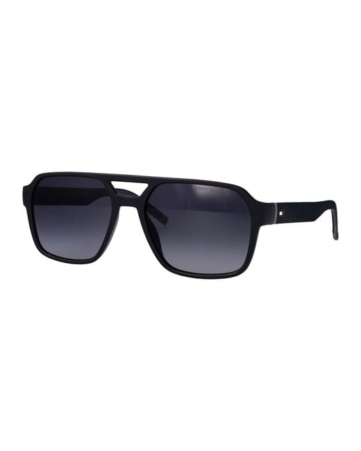 Tommy Hilfiger Blue Polyamide Sunglasses for men