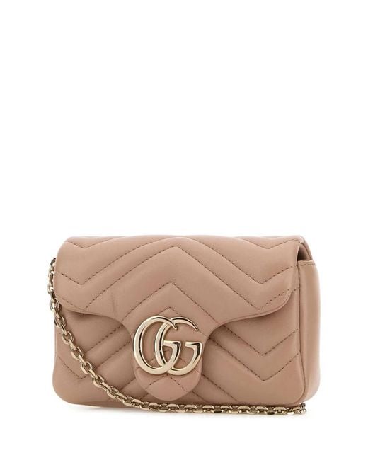 Gucci Brown Mini Bag With Removable Shoulder