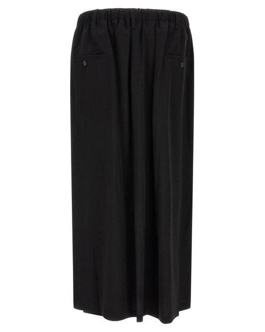 Yohji Yamamoto Black Wallet Pants for men